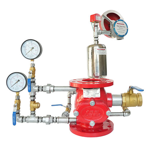 Katup periksa alarm sistem basah
